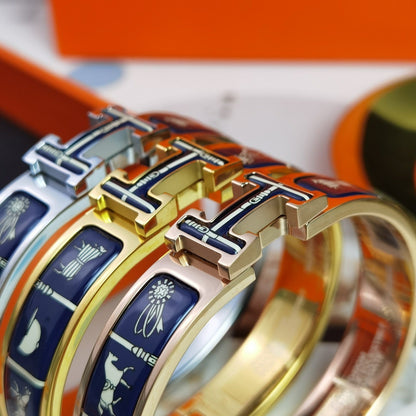 [moco jewelrys]H COUVERTURES DUNKELBLAUES ARMBAND