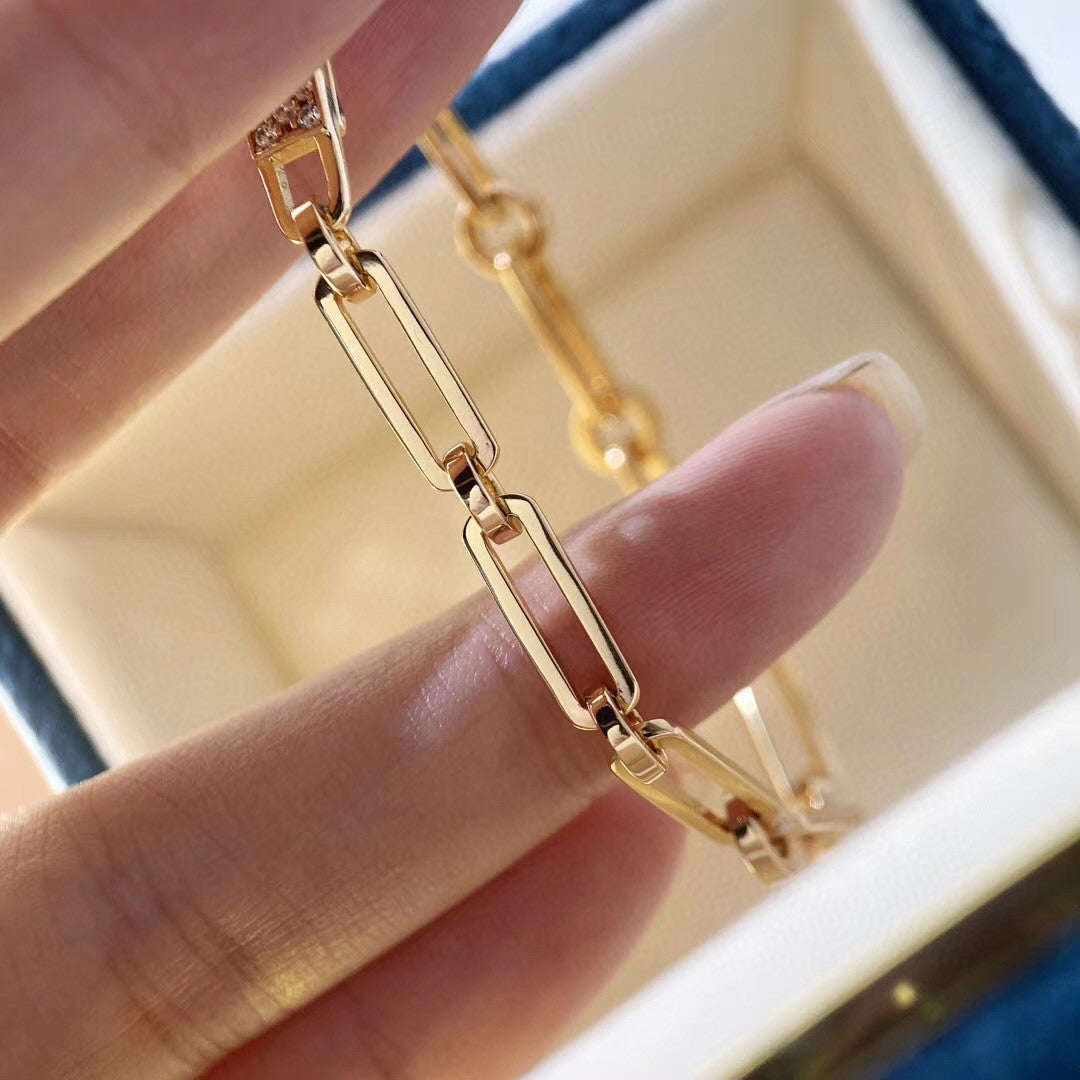 [moco jewelrys]CHAINE BRACELET SMALL MODEL DIAMOND