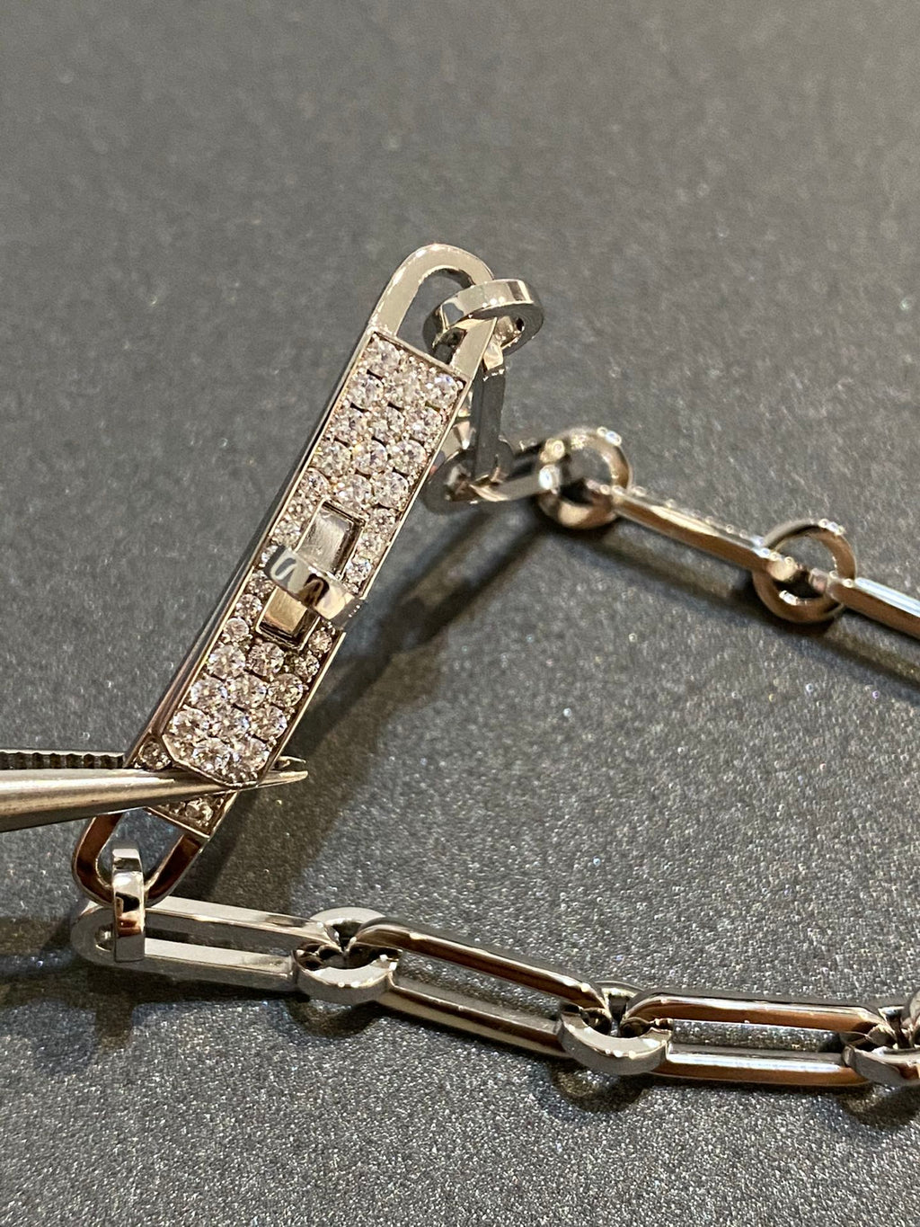 ??Loco?¡¥CHAINE BRACELET SMALL MODEL DIAMOND