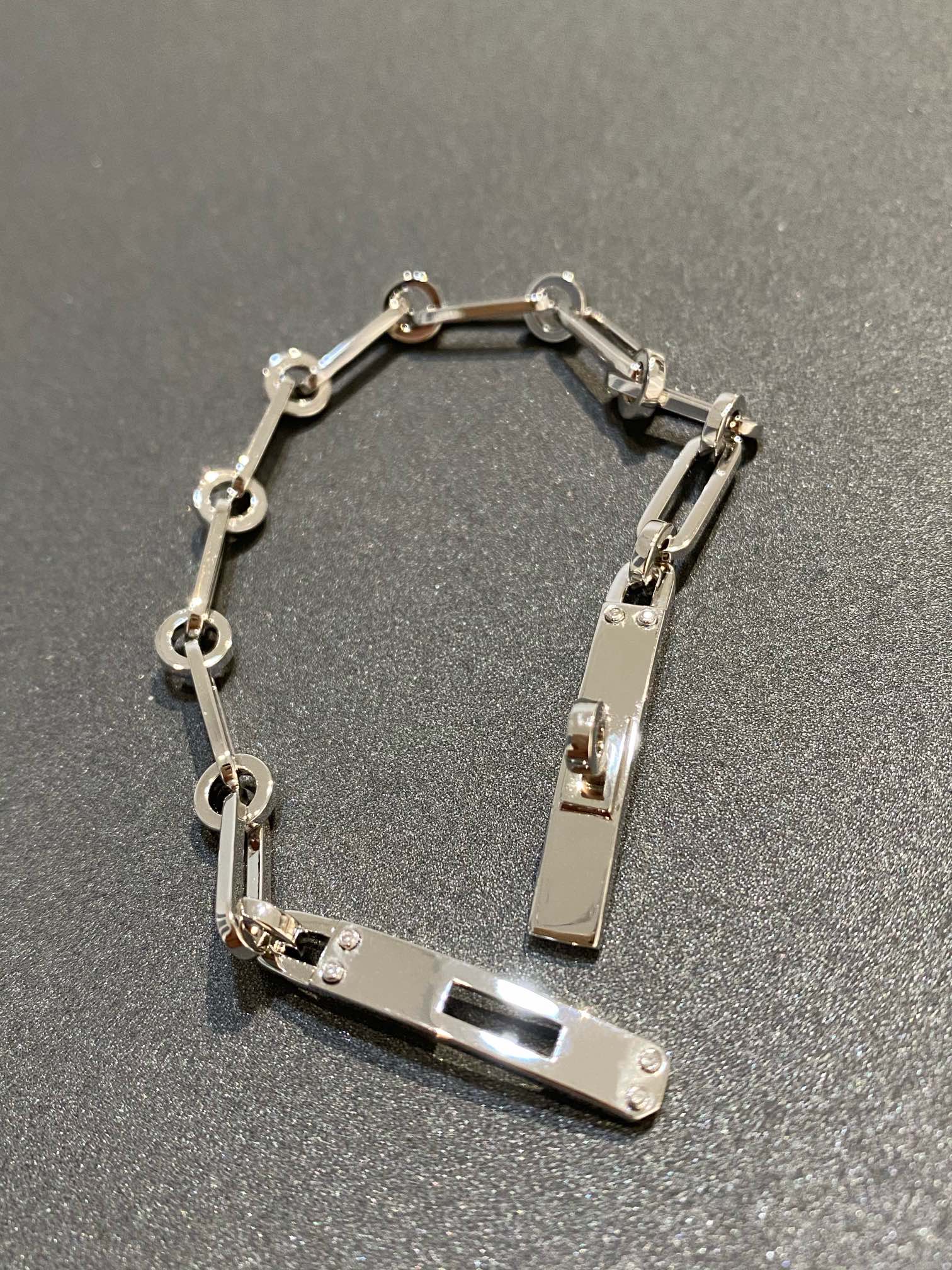 ??Loco?¡¥CHAINE BRACELET SMALL MODEL DIAMOND