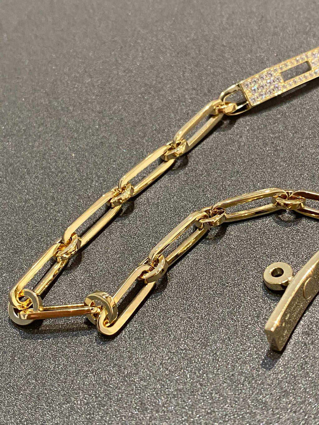 ??Loco?¡¥CHAINE BRACELET SMALL MODEL DIAMOND