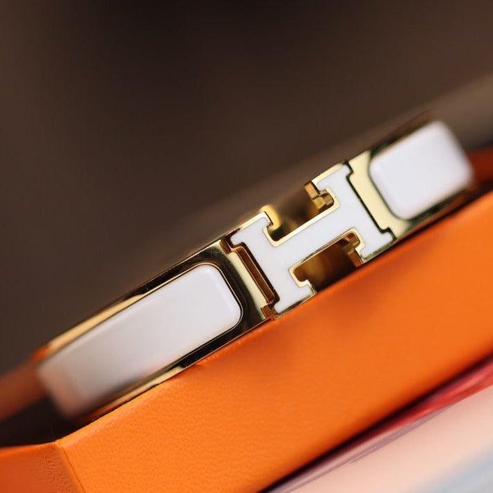 [moco jewelrys]H-Armband 12 mm Gold