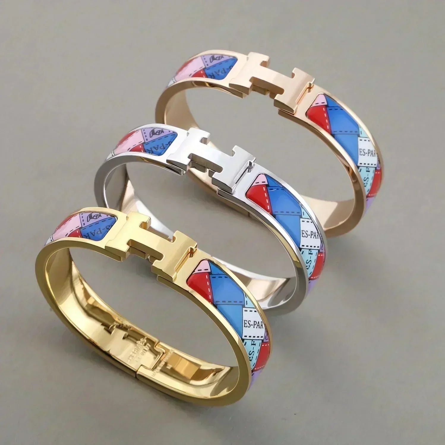 ??Loco?¡¥H BRACELET DOTTED BORDER 12MM
