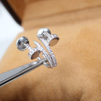 ??Loco?¡¥JUSTE EARRINGS 12.75MM SILVER DIAMOND