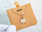 ??Loco?¡¥AMULETTE PEDANT ROSE GOLD NECKLACE
