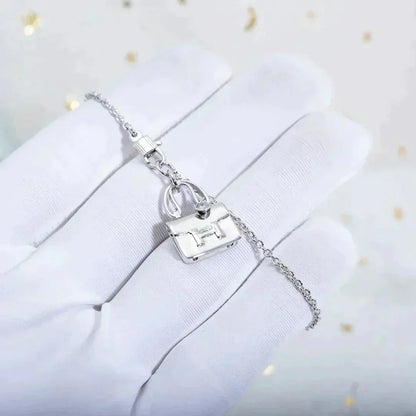 [moco jewelrys] Amulett-Anhänger Silberkette