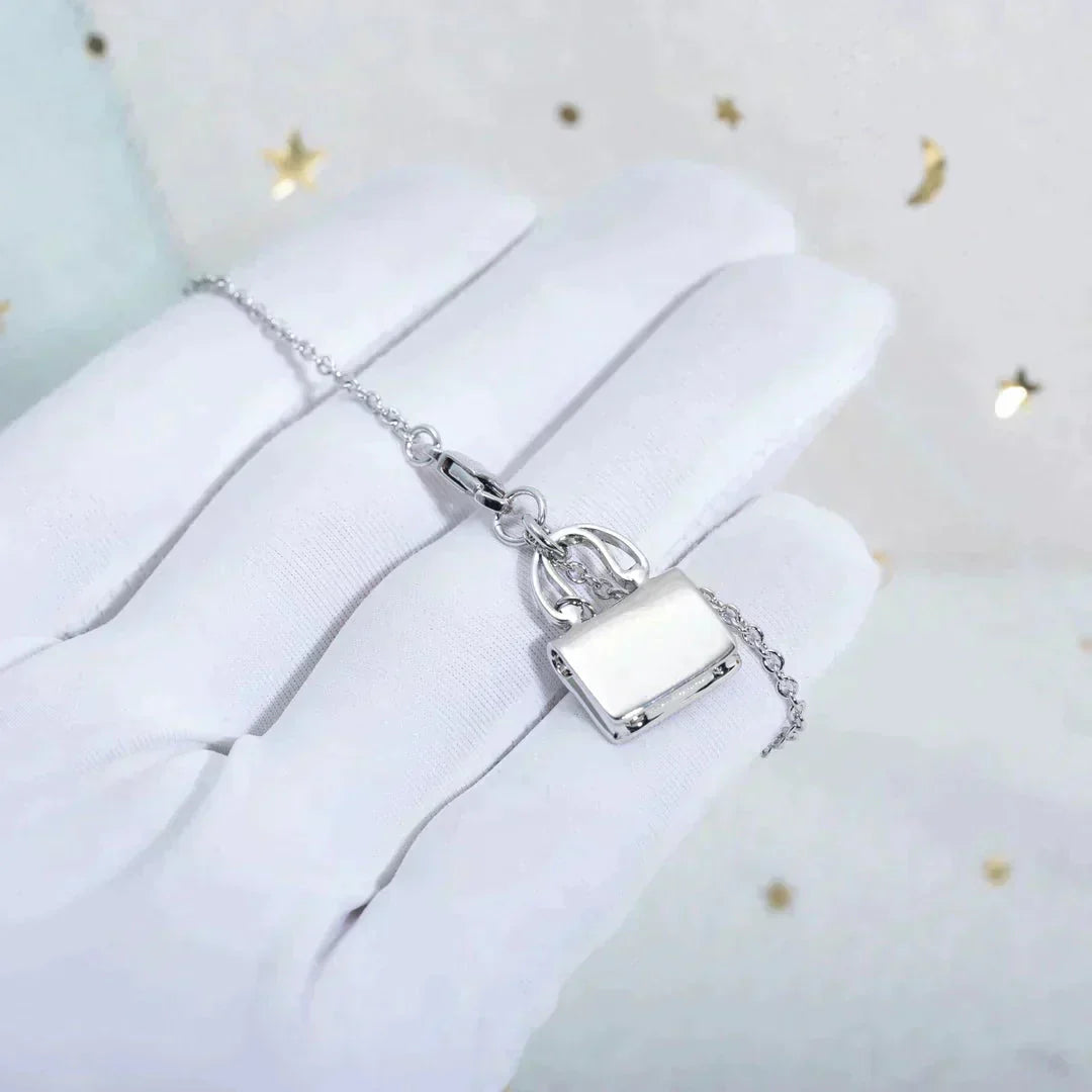[moco jewelrys] Amulett-Anhänger Silberkette