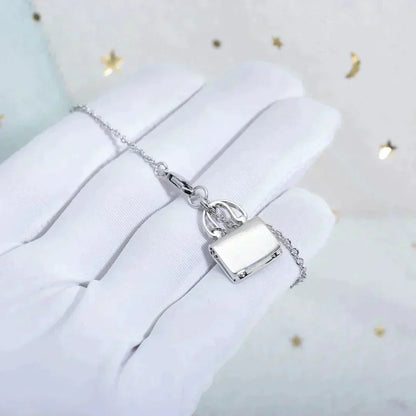 [moco jewelrys] Amulett-Anhänger Silberkette