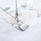 ??Loco?¡¥AMULETTE PEDANT SILVER NECKLACE