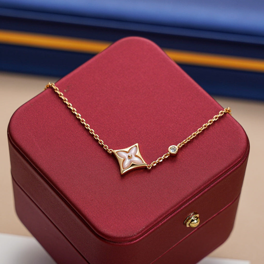 ??Loco?¡¥STAR 1 DIAMOND PINK GOLD BRACELET