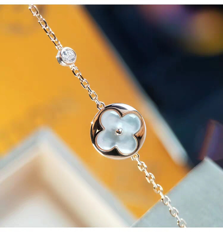 [moco jewelrys]SUN MOP GOLD 1 DIAMANT-KETTE