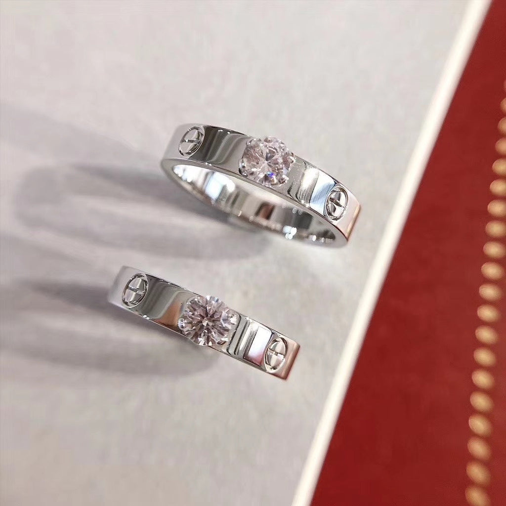 ??Loco?¡¥LOVE RING 3.6MM 1 BIG DIAMOND