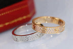 ??Loco?¡¥LOVE RING 3.6MM DIAMOND PAVED