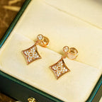 ??Loco?¡¥STAR DIAMONDS EARRINGS GOLD