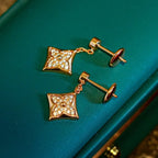 ??Loco?¡¥STAR DIAMONDS EARRINGS GOLD