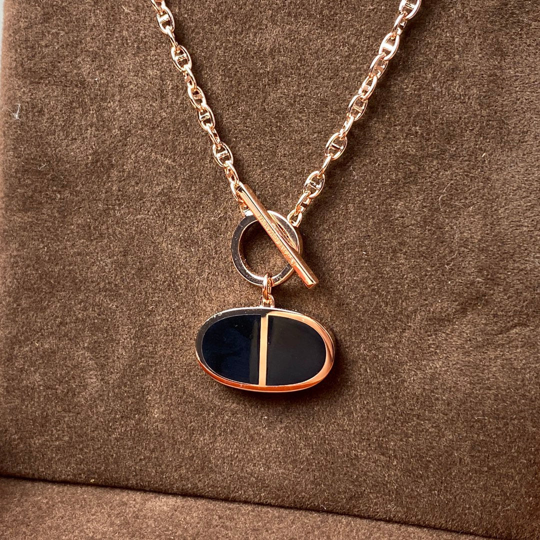[moco jewelrys]CHAINE VERSO SCHWARZE KERAMIK-KETTE
