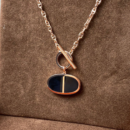 [moco jewelrys]CHAINE VERSO SCHWARZE KERAMIK-KETTE
