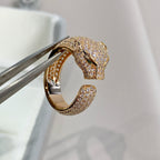 ??Loco?¡¥PANTHERE PINK GOLD DIAMOND RING