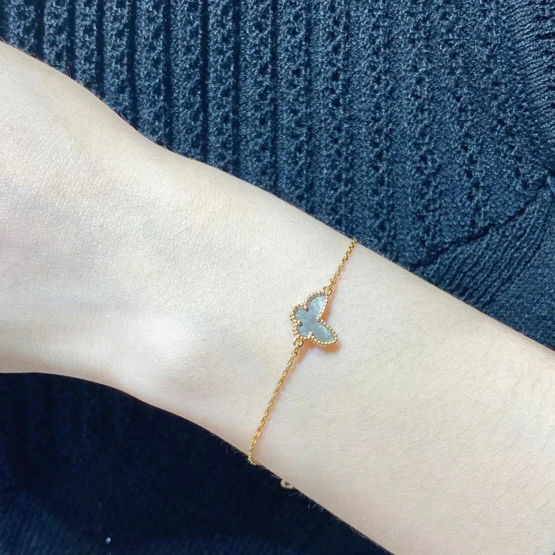 ??Loco?¡¥BUTTERFLY DARK MOP BUTTERFLY BRACELET