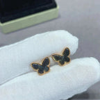 ??Loco?¡¥BUTTERFLY DARK MOP  EARRINGS