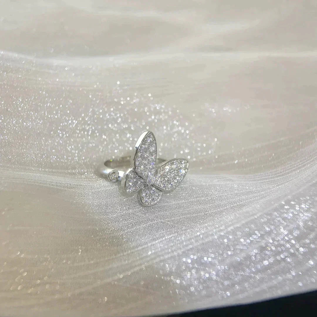 ??Loco?¡¥BUTTERFLY DIAMOND RING