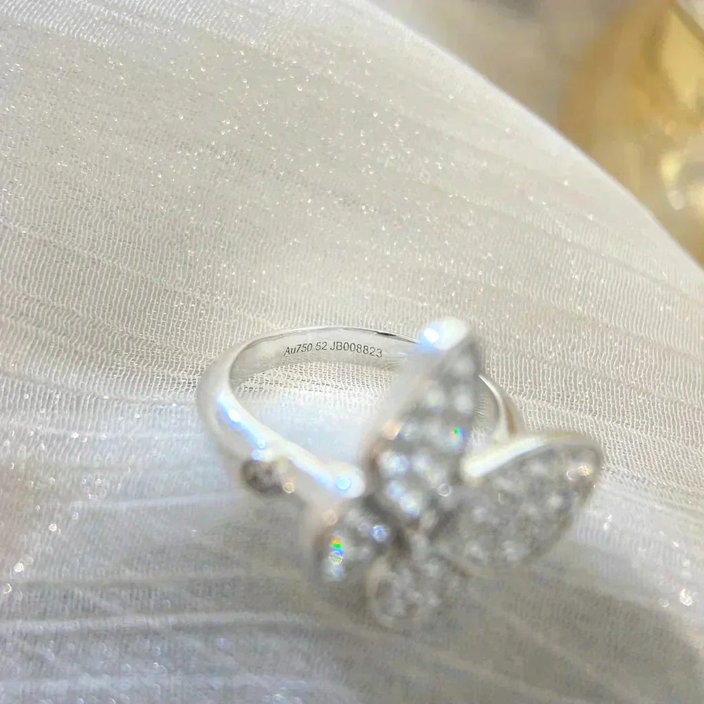 ??Loco?¡¥BUTTERFLY DIAMOND RING