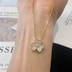 ??Loco?¡¥FLOWER DIAMOND NECKLACE