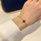 ??Loco?¡¥COLOR STAR PINK GOLD DIAMOND BRACELET