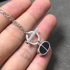 ??Loco?¡¥CHAINE VERSO BLACK CERAMIC  NECKLACE