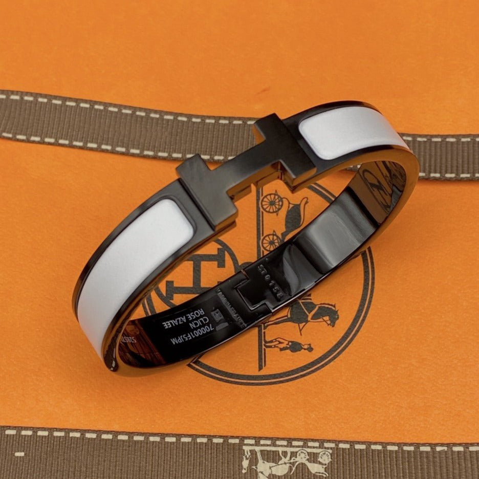 ??Loco?¡¥H BRACELET 12MM BLACK WHITE CERAMIC
