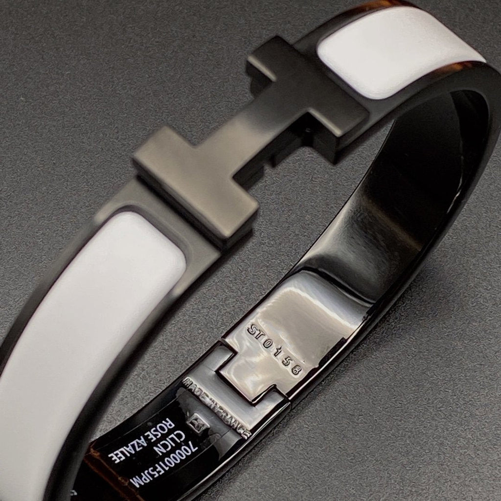 ??Loco?¡¥H BRACELET 12MM BLACK WHITE CERAMIC
