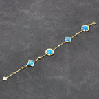 ??Loco?¡¥STAR AND SUN TURQUOISE 4 MOTIFS 3 DIAMONDS