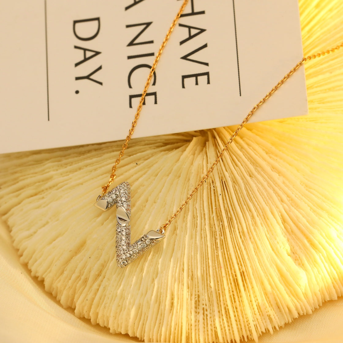 ??Loco?¡¥VOLT SILVER DIAMOND PEDANT NECKLACE