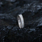 ??Loco?¡¥PERLEE DIAMOND SILVER RING