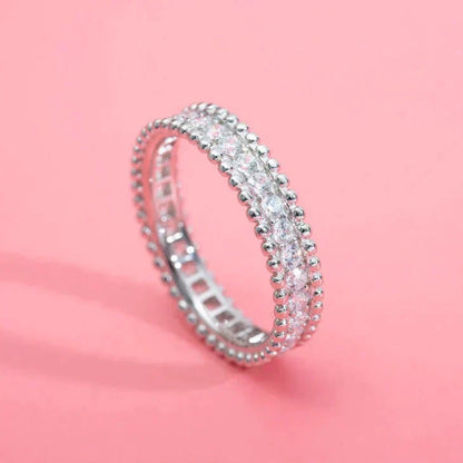 [moco jewelrys]PERLEE DIAMOND SILVER RING