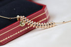 ??Loco?¡¥CLASH PINK GOLD NECKLACE