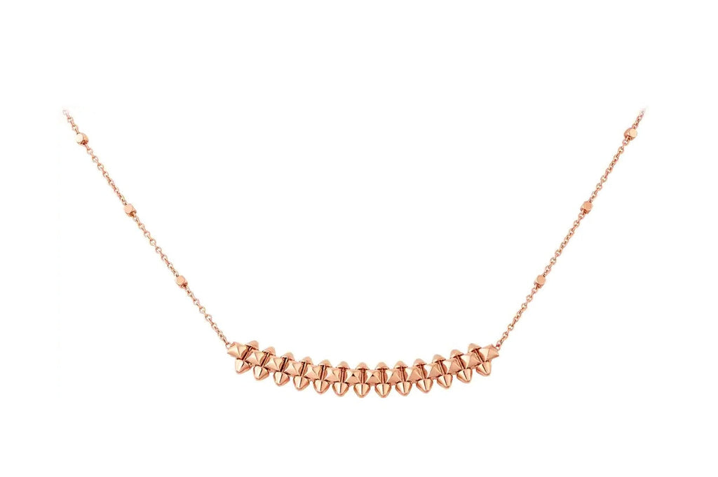 ??Loco?¡¥CLASH PINK GOLD NECKLACE