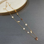 ??Loco?¡¥LUCKY SPRING 15 MOTIFS GOLD NECKLACE