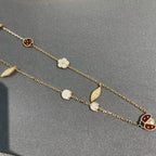 ??Loco?¡¥LUCKY SPRING 15 MOTIFS GOLD NECKLACE