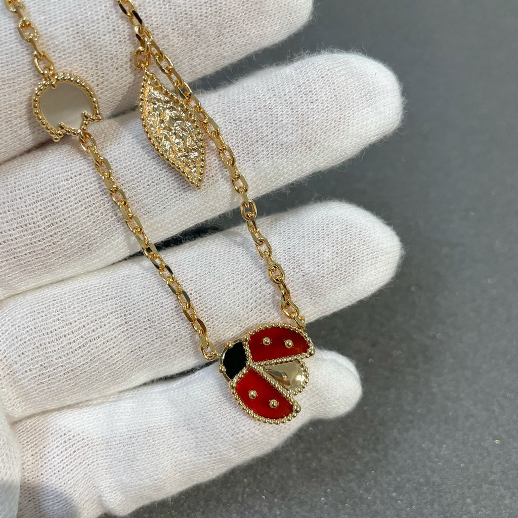 ??Loco?¡¥LUCKY SPRING 15 MOTIFS GOLD NECKLACE
