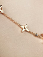 ??Loco?¡¥STAR AND SUN 7 MOTIFS GOLD BRACELET
