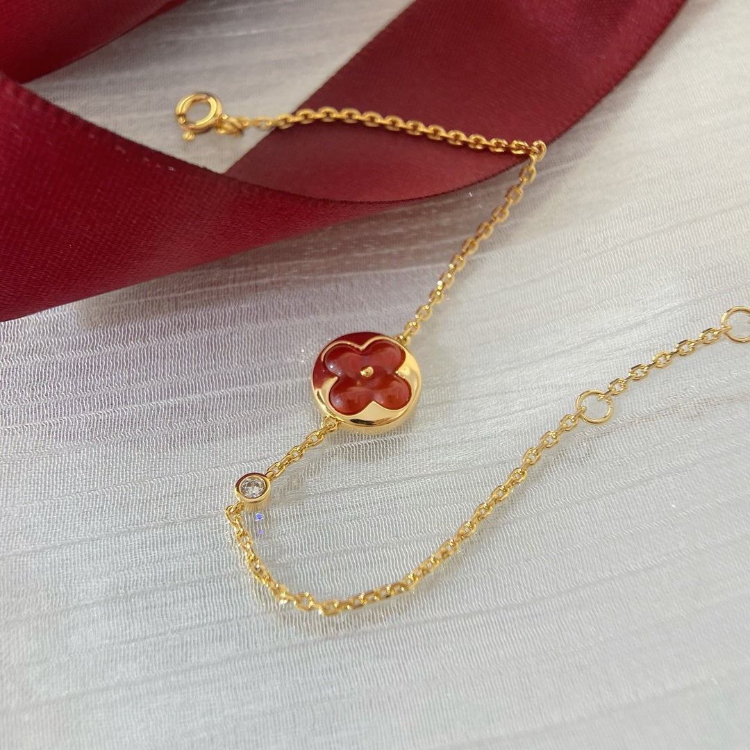 ??Loco?¡¥SUN PEDANT CARNELIAN BRACELET