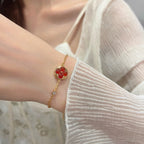 ??Loco?¡¥SUN PEDANT CARNELIAN BRACELET