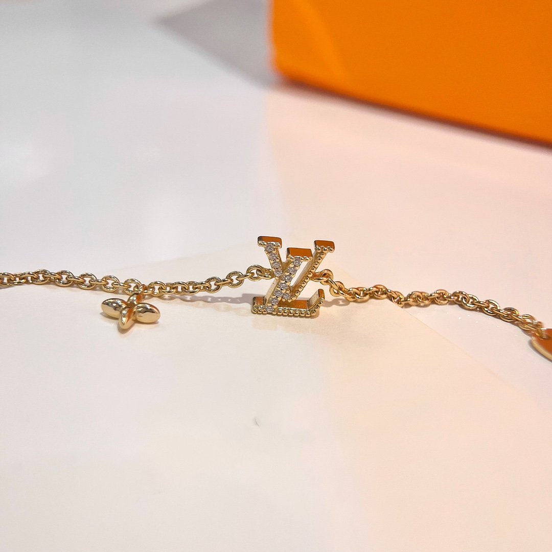 ??Loco?¡¥LOGO STAR MOTIF GOLD BRACELET
