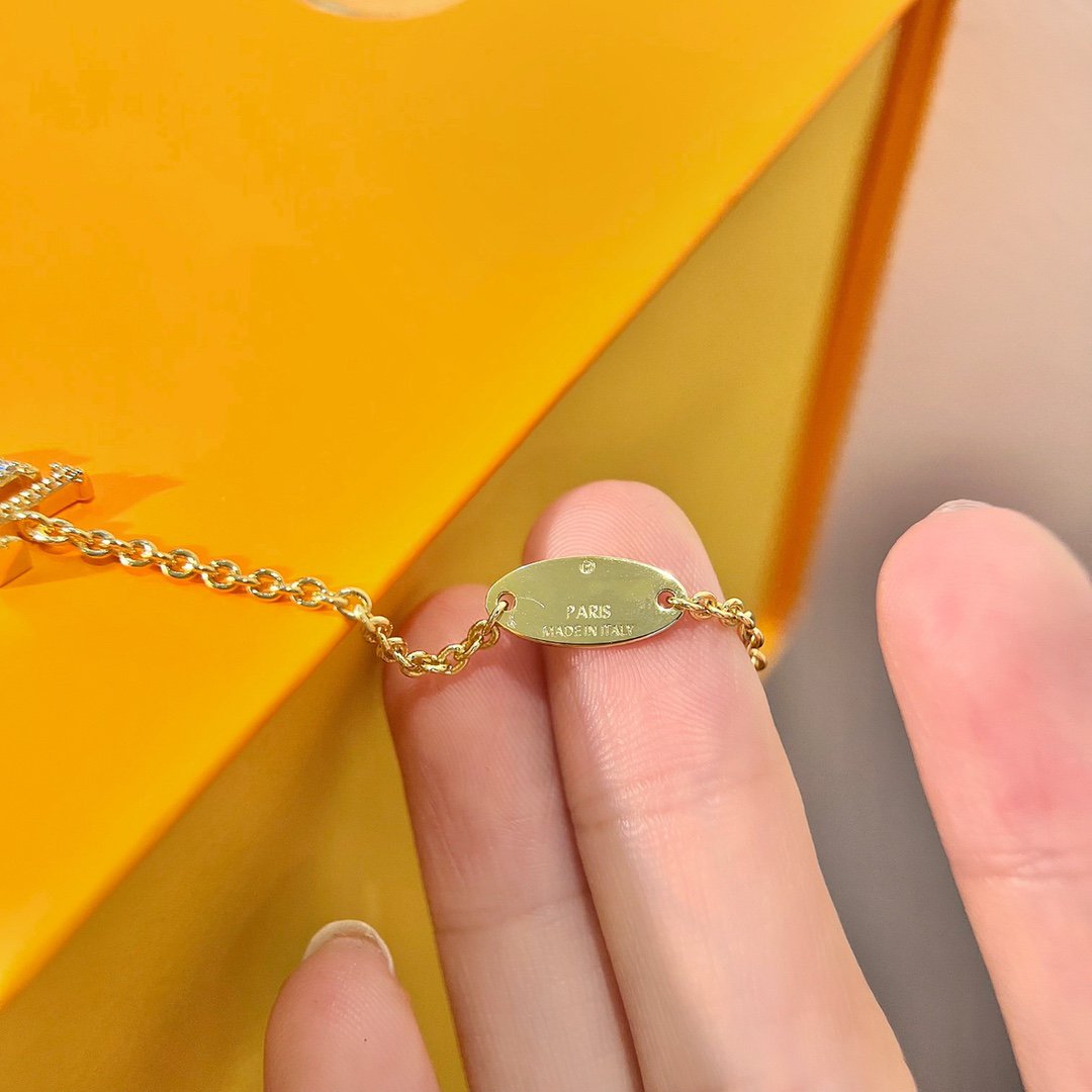 [moco jewelrys]LOGO STAR MOTIF GOLD BRACELET