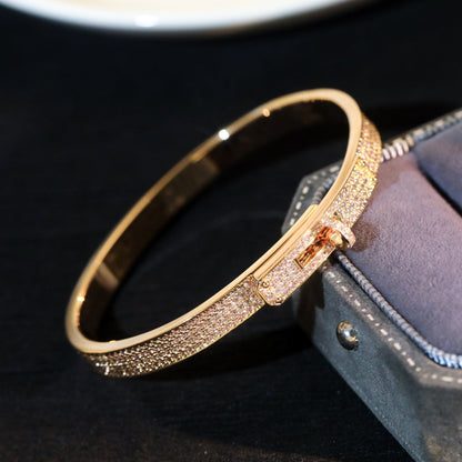 [moco jewelrys]KELLY BRACELET DIAMOND PAVED