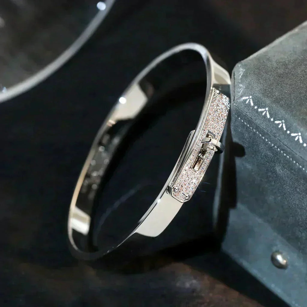 ??Loco?¡¥KELLY SILVER DIAMOND BRACELET
