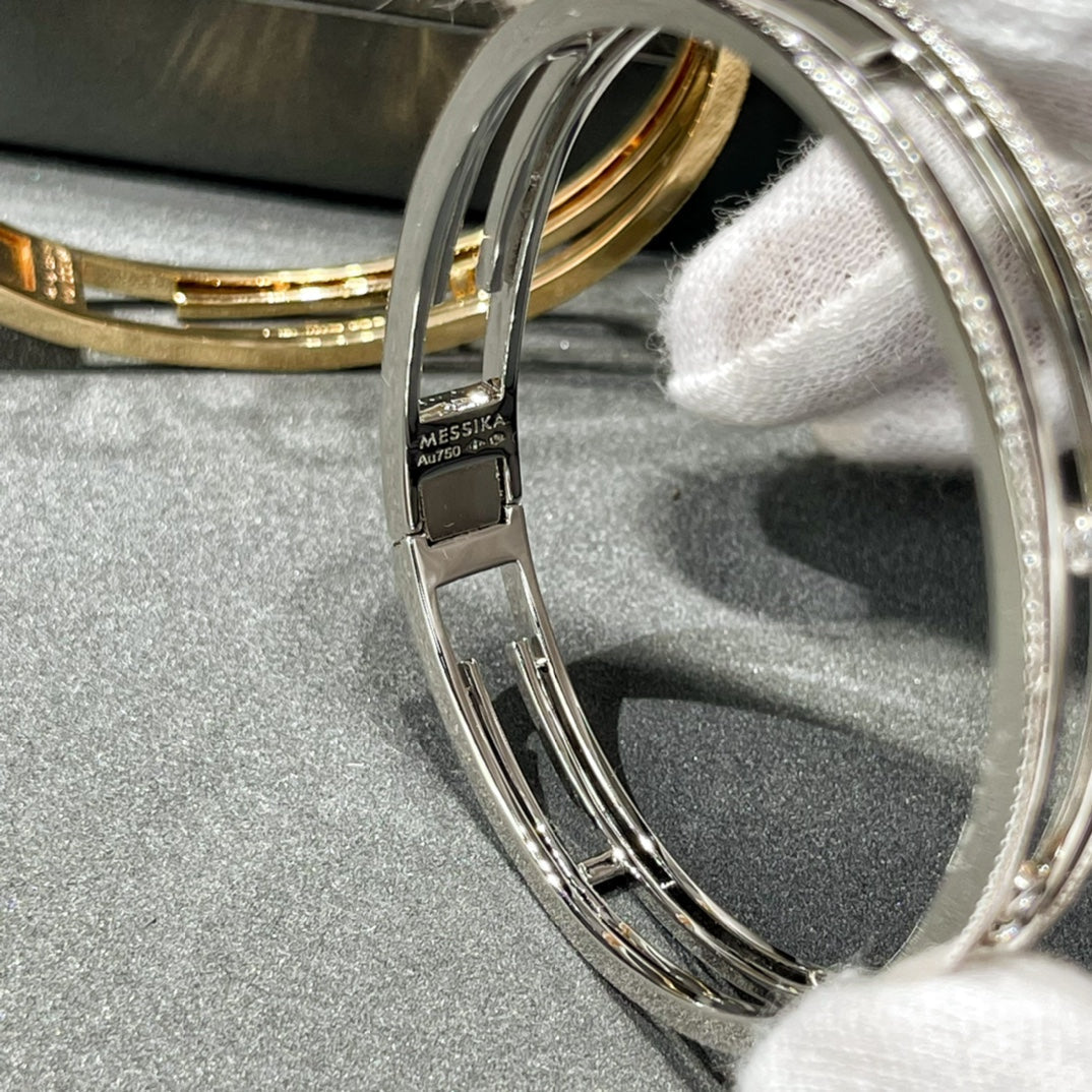 [moco jewelrys]MOVE 10TH PAVED DIAMOND BRACELET