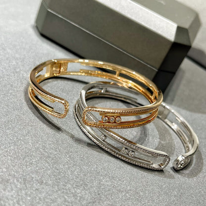 [moco jewelrys]MOVE 10TH PAVED DIAMOND BRACELET