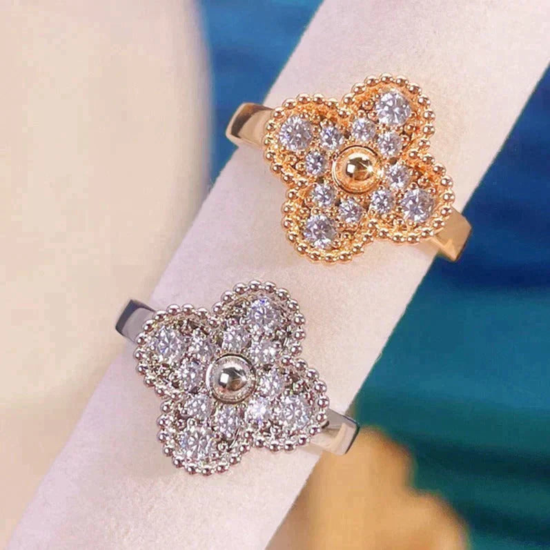??Loco?¡¥CLOVER DIAMOND RING